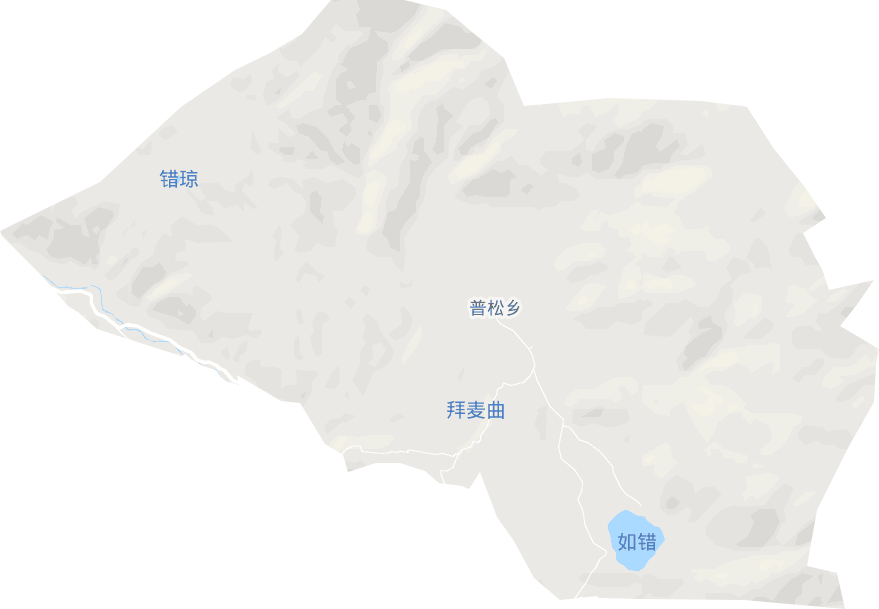 普松乡电子地图