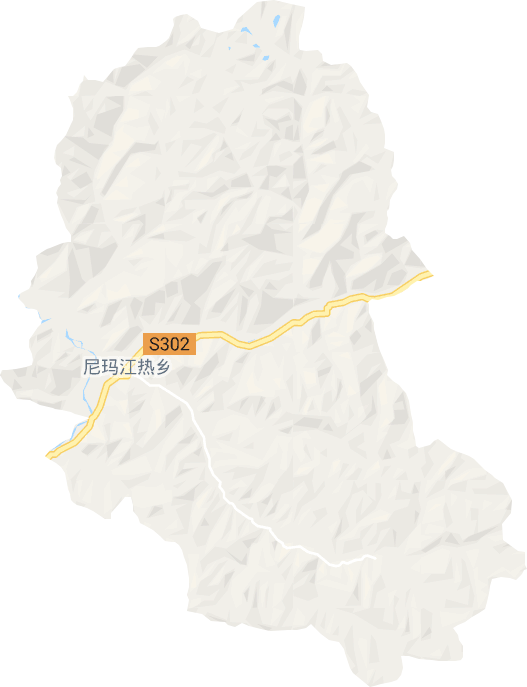 尼玛江热乡电子地图