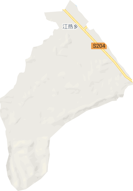 江热乡电子地图