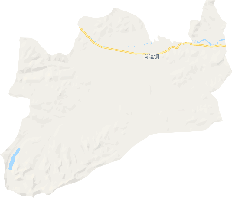 岗嘎镇电子地图