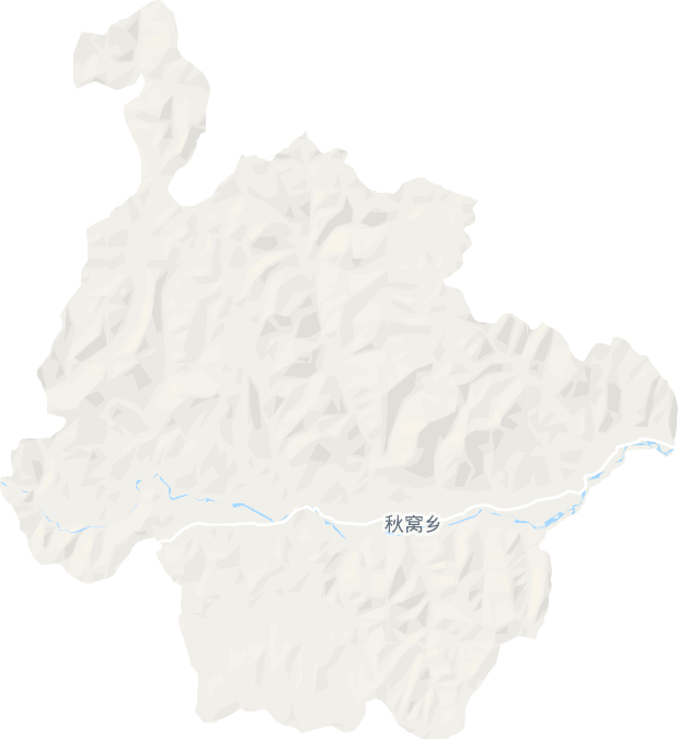 秋窝乡电子地图