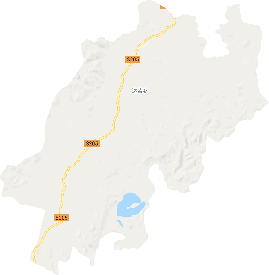 达若乡电子地图