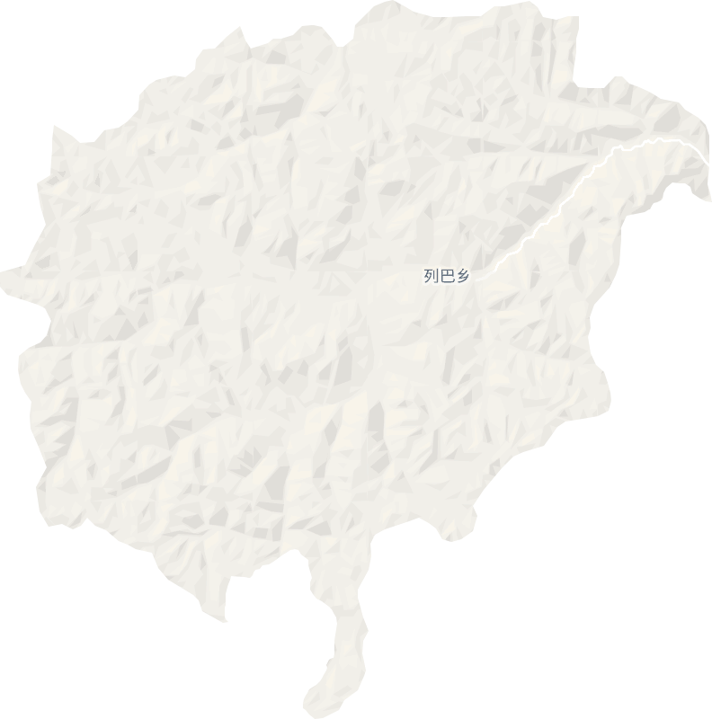 列巴乡电子地图