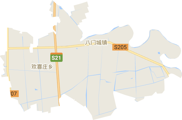 八门城镇电子地图