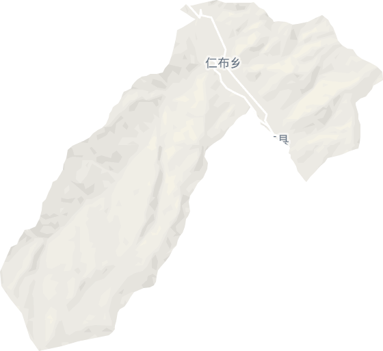 仁布乡电子地图