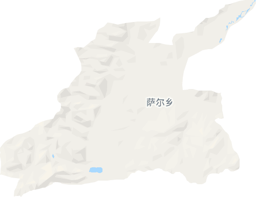 萨尔乡电子地图