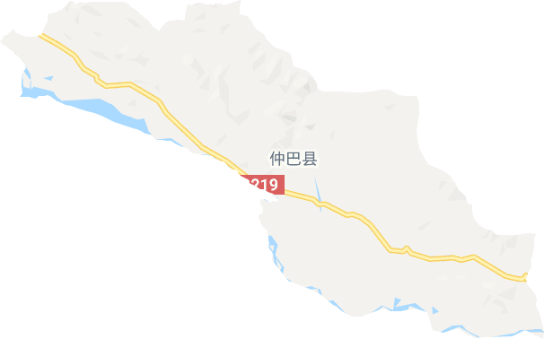拉让乡电子地图