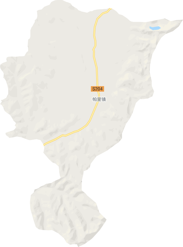 帕里镇电子地图