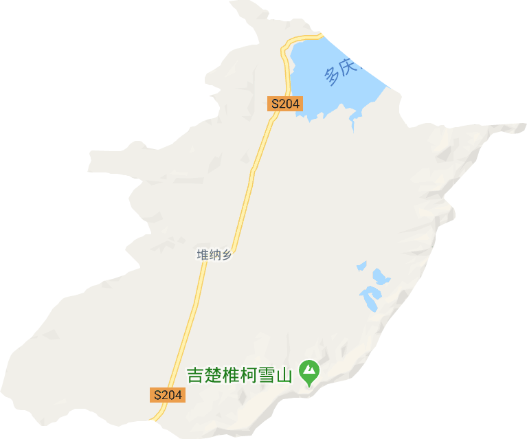 堆纳乡电子地图