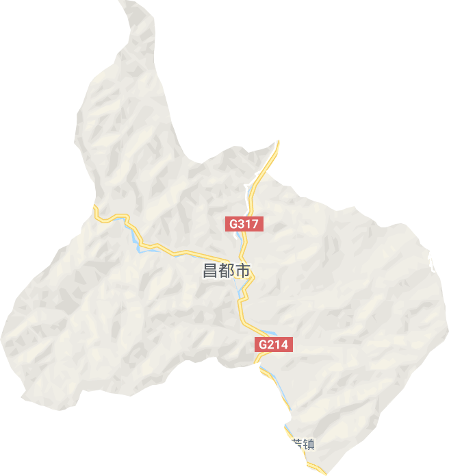 城关镇电子地图