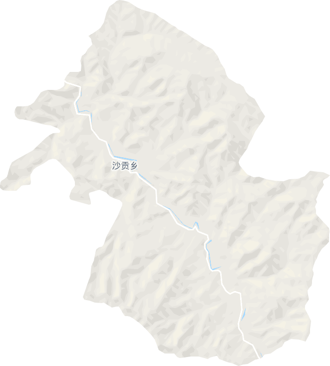 沙贡乡电子地图