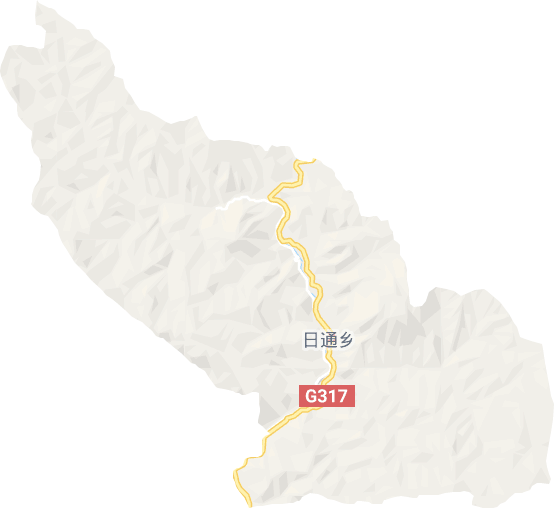 日通乡电子地图