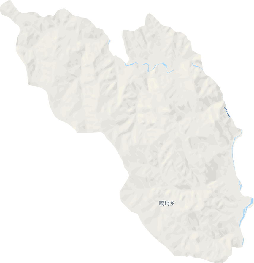 嘎玛乡电子地图