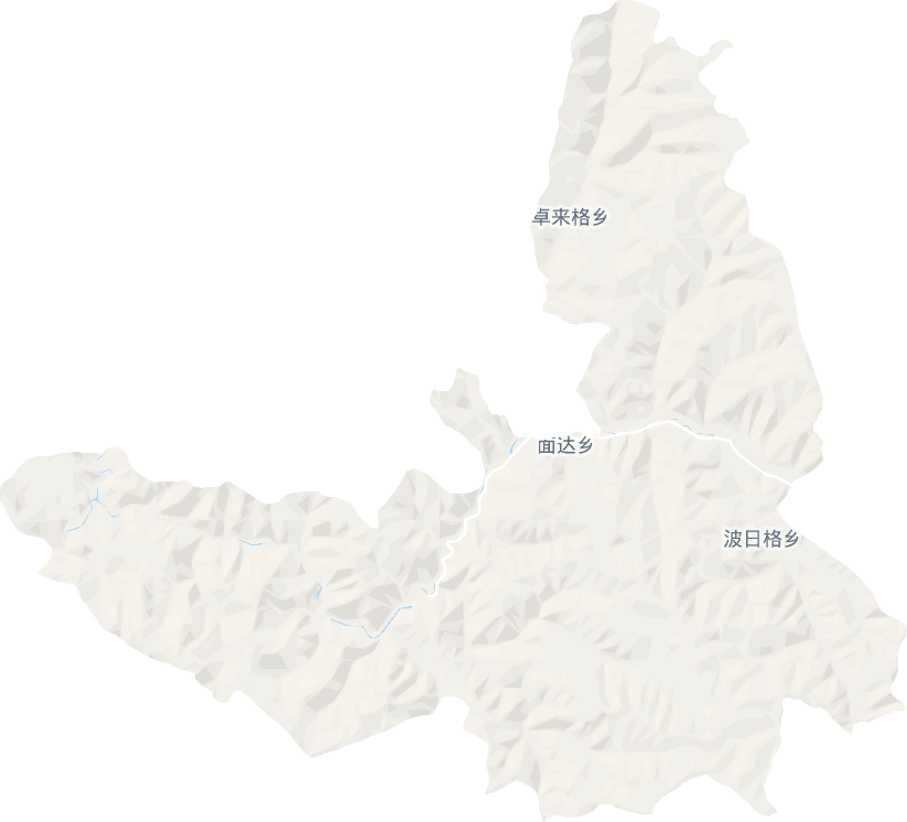 面达乡电子地图