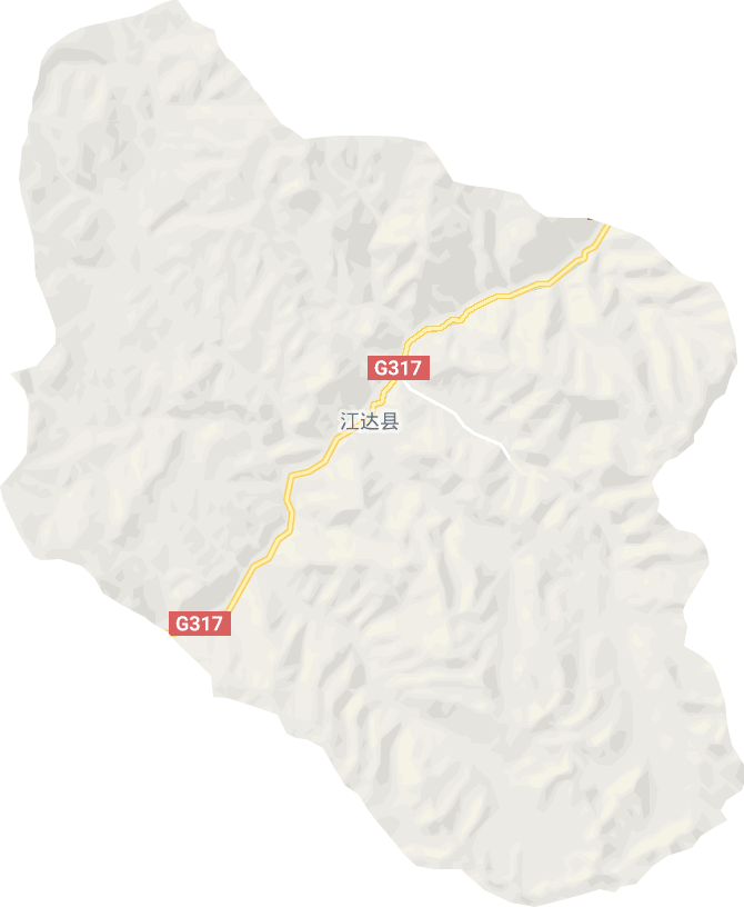 江达镇电子地图