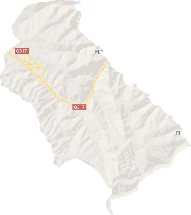 岗托镇电子地图