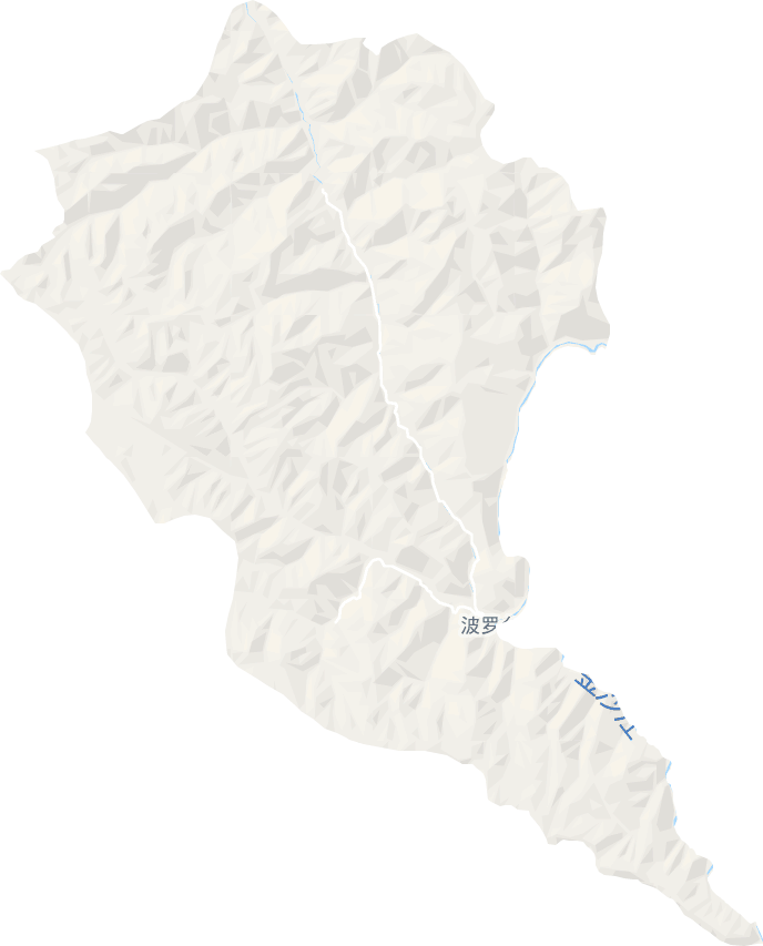 波罗乡电子地图