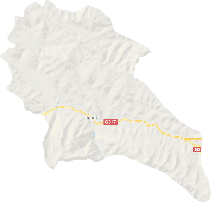 宾达乡电子地图
