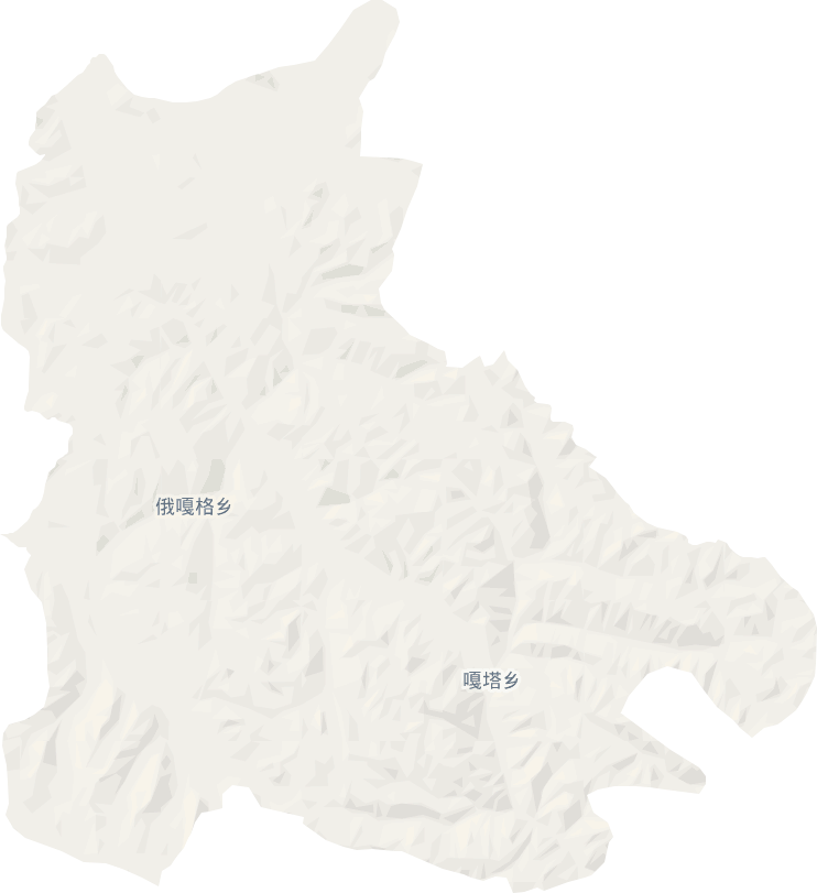 嘎塔乡电子地图