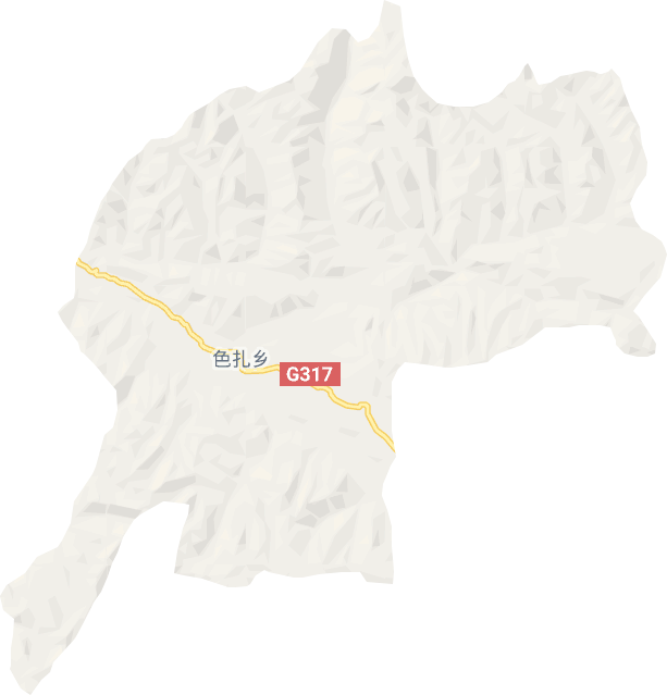 色扎乡电子地图