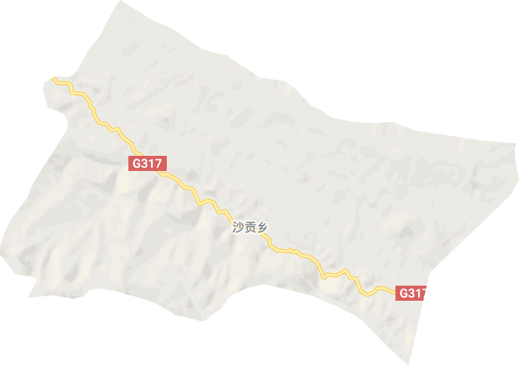 沙贡乡电子地图
