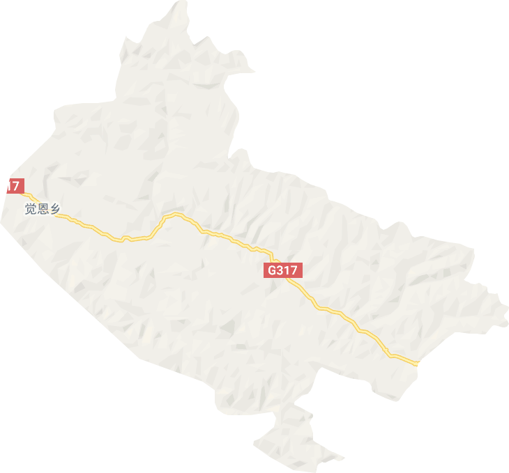 觉恩乡电子地图