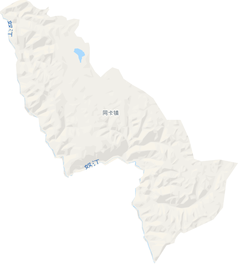 同卡镇电子地图