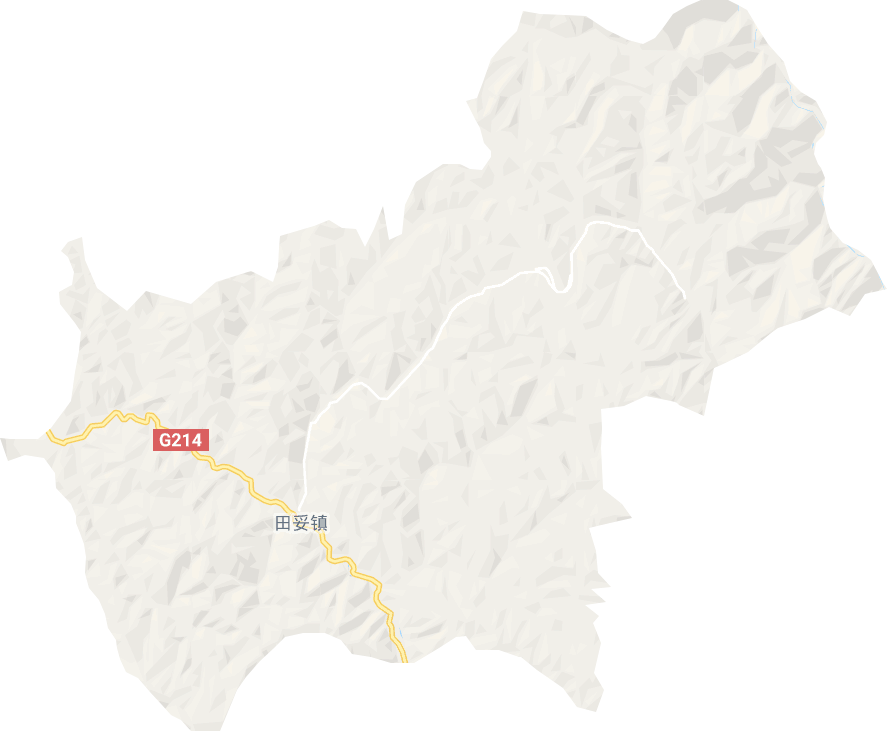 田妥镇电子地图
