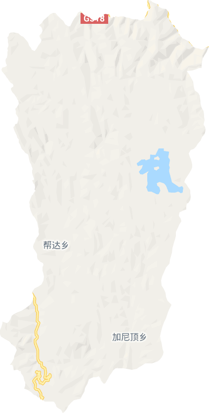 帮达乡电子地图