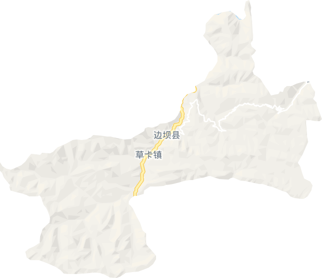 草卡镇电子地图