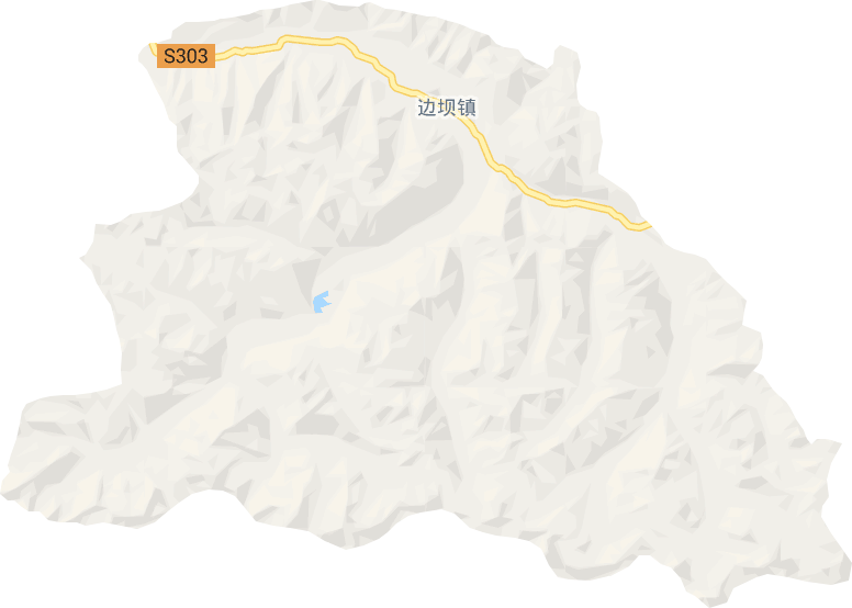 边坝镇电子地图