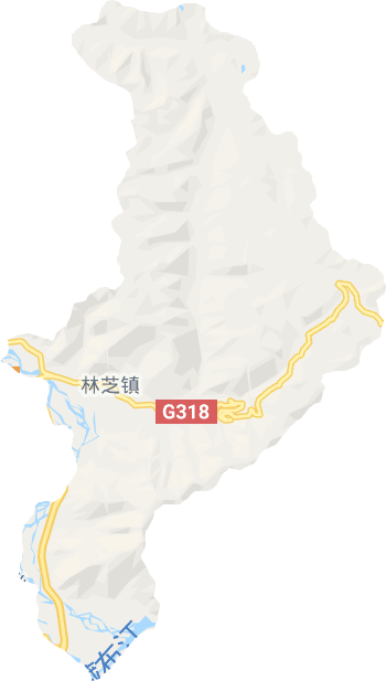林芝镇电子地图