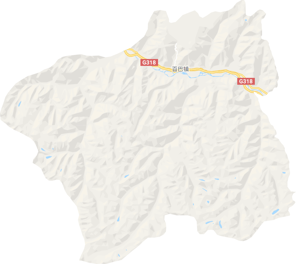 百巴镇电子地图