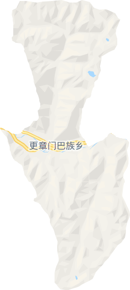 更章门巴民族乡电子地图