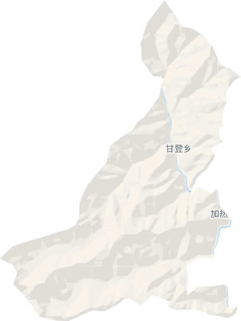 甘登乡电子地图