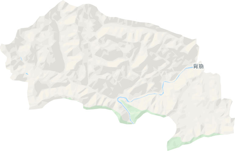 背崩乡电子地图