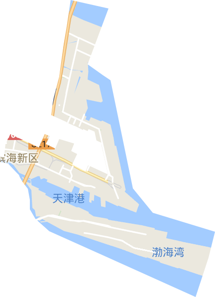 新港街道电子地图
