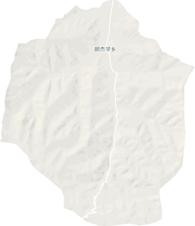 朗杰学乡电子地图