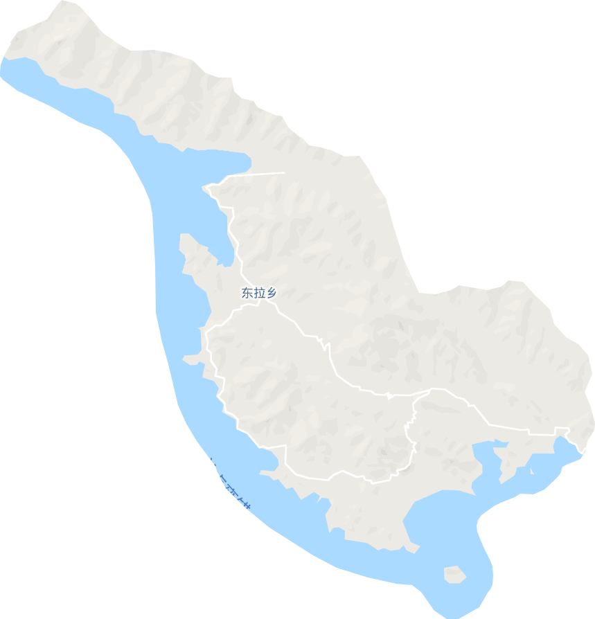 东拉乡电子地图