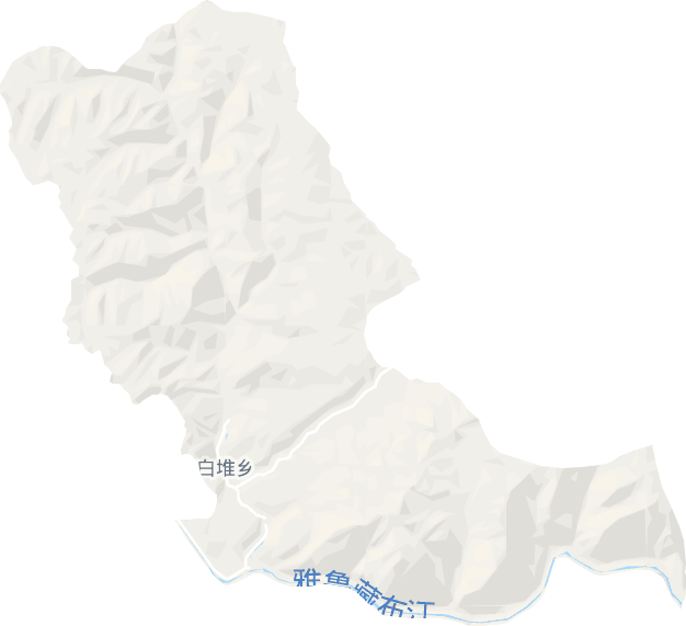 白堆乡电子地图