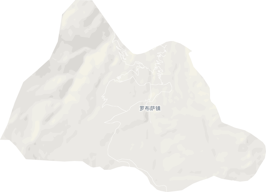 罗布沙镇电子地图
