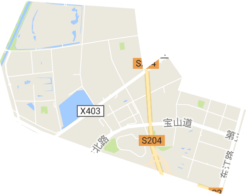 新北街道电子地图