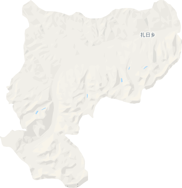 扎日乡电子地图