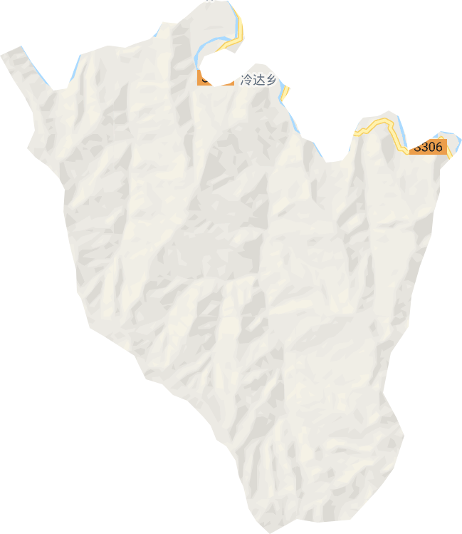 冷达乡电子地图