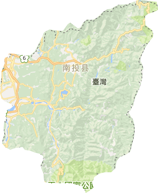 南投县电子地图