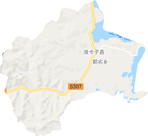 浪卡子镇电子地图