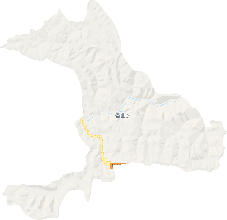 香曲乡电子地图