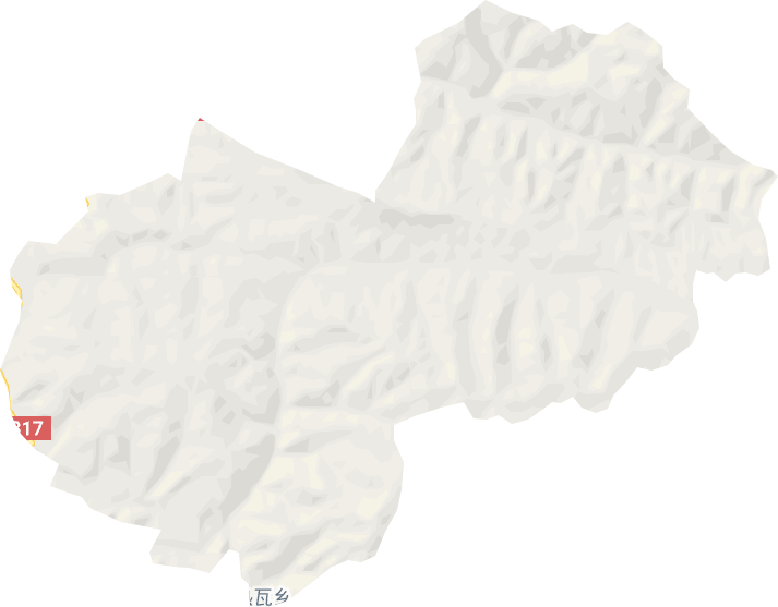热瓦乡电子地图