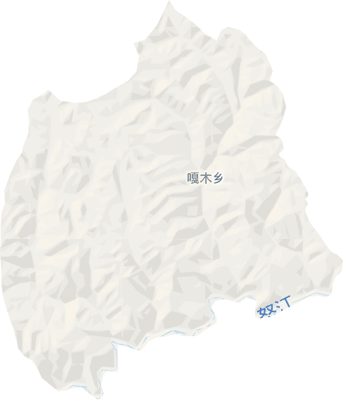 嘎木乡电子地图