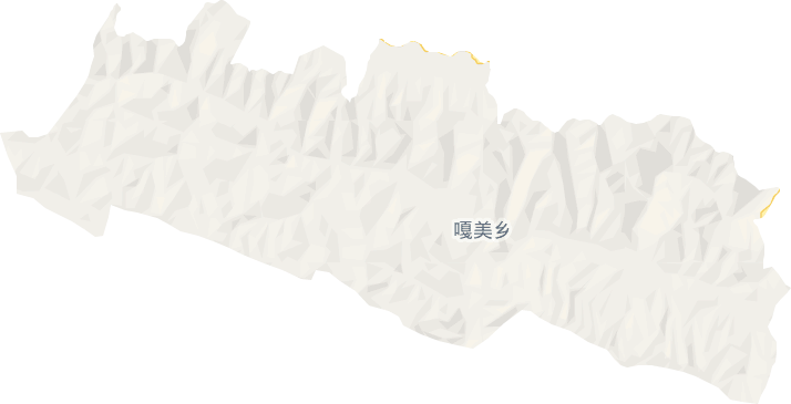 嘎美乡电子地图
